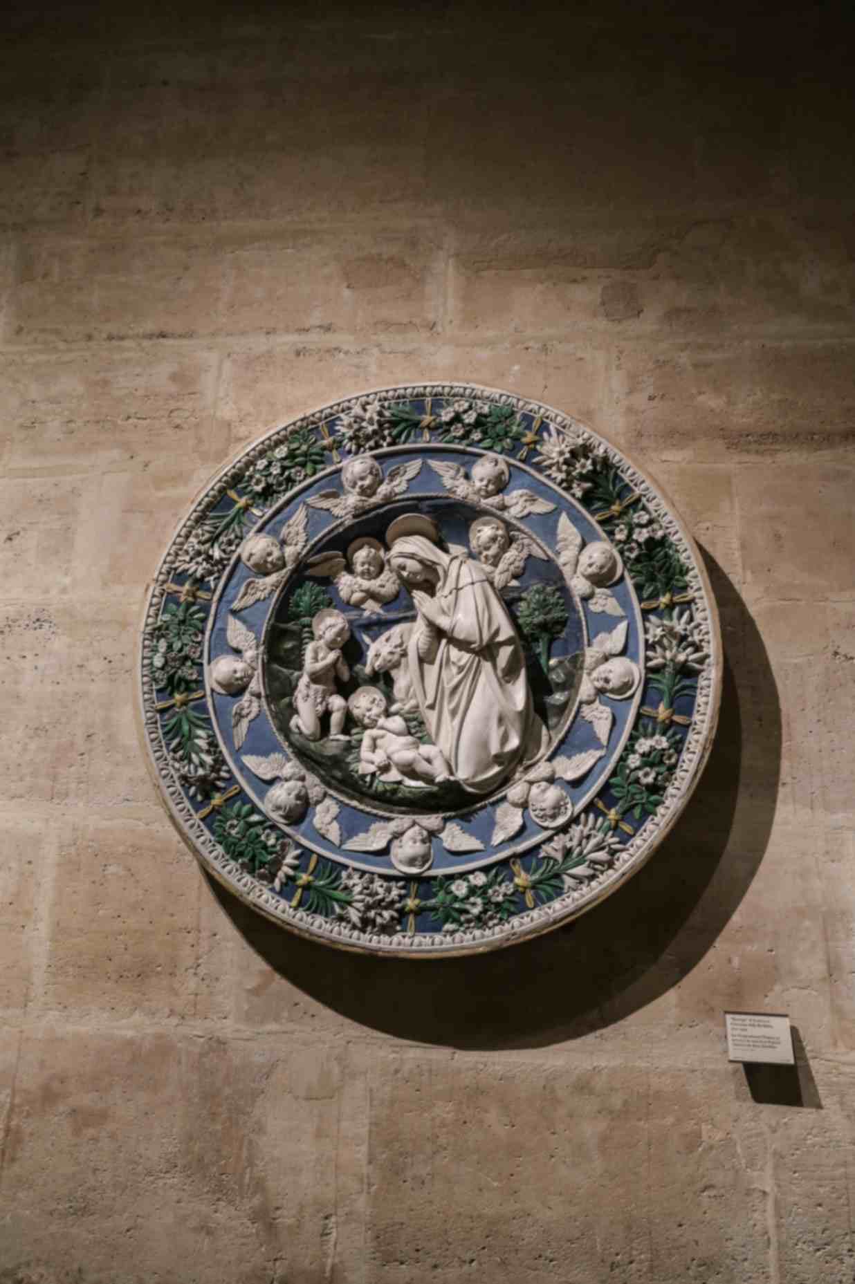 A closeup shot of Louvre Museum