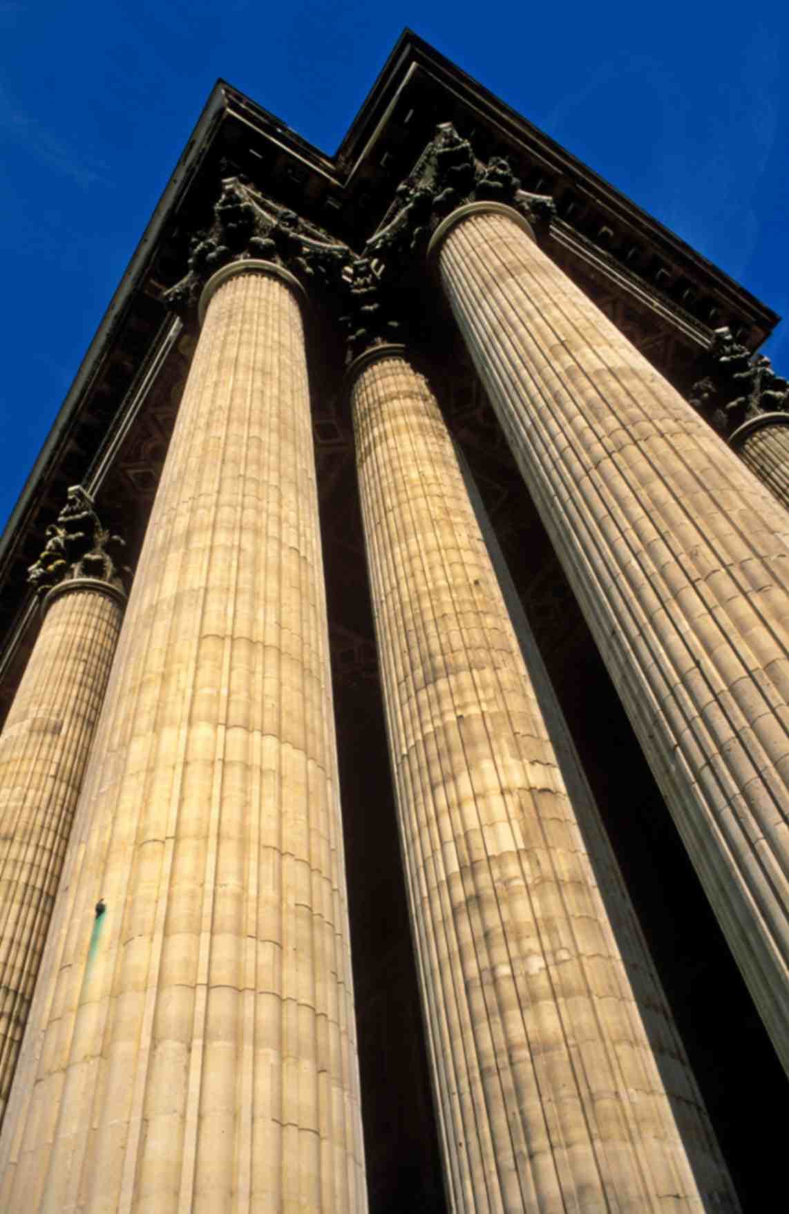 Exterior columns of the Pantheon