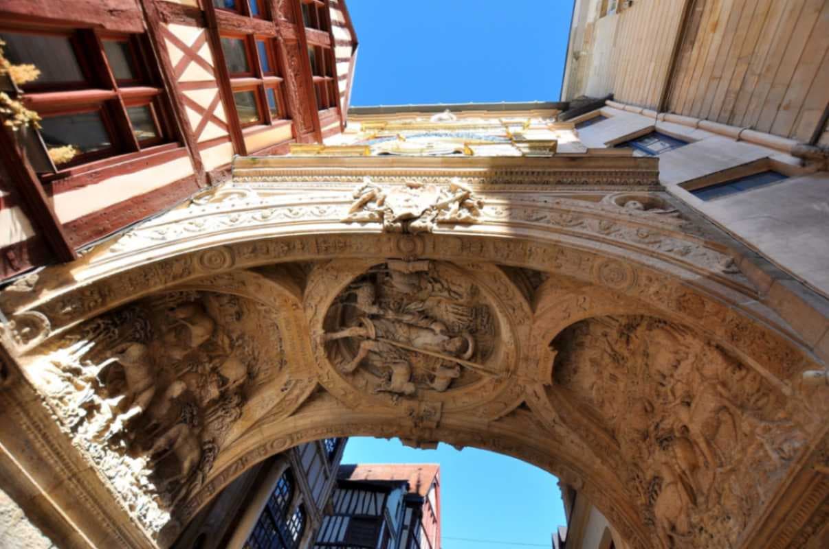 Gros-Horloge Astronomical Clock Archway Rouen