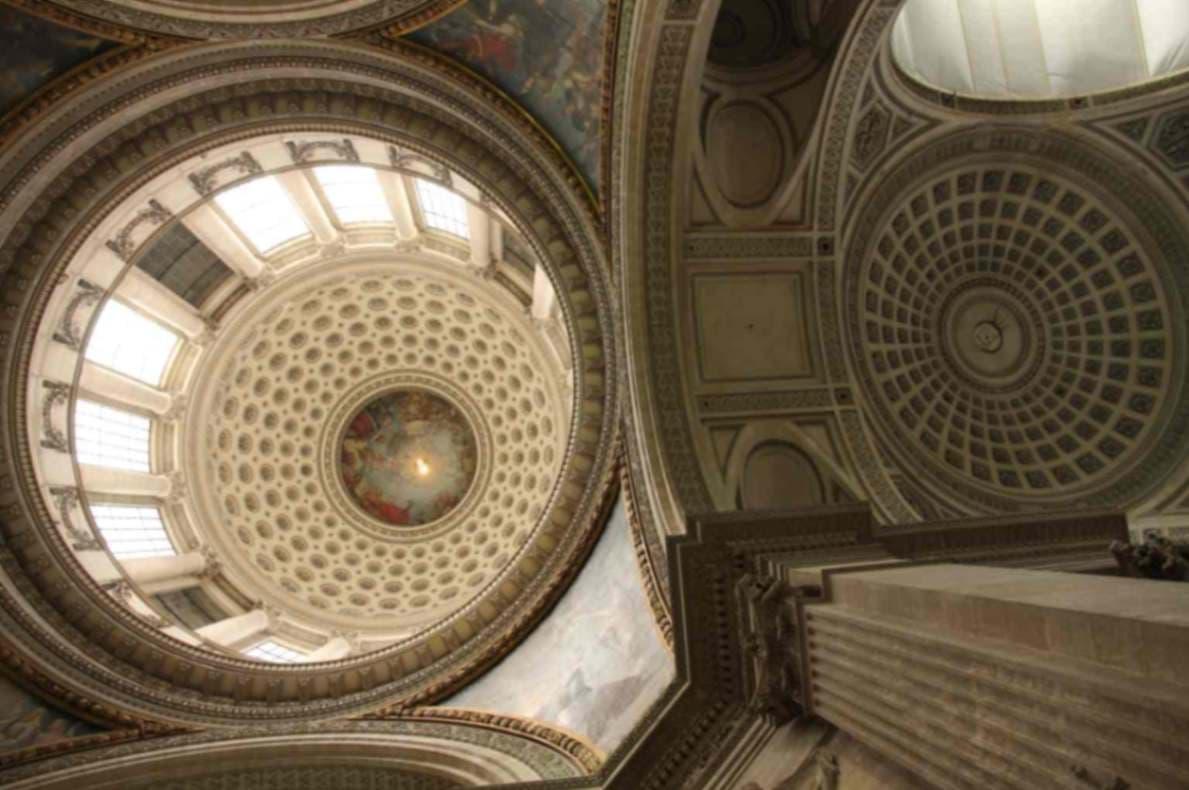 Ornate Coffered Vaults and Dome