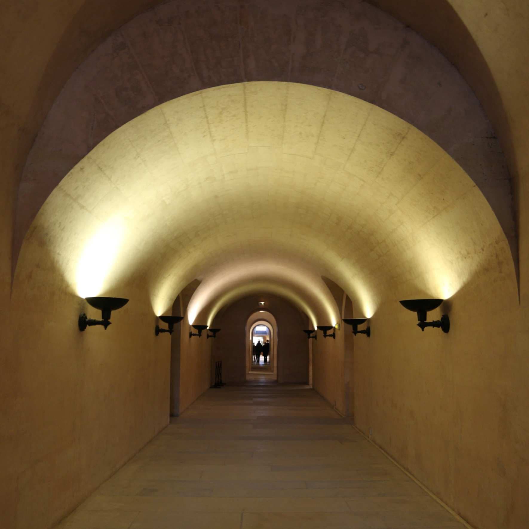 Pantheon Crypt Vaulted Corridor