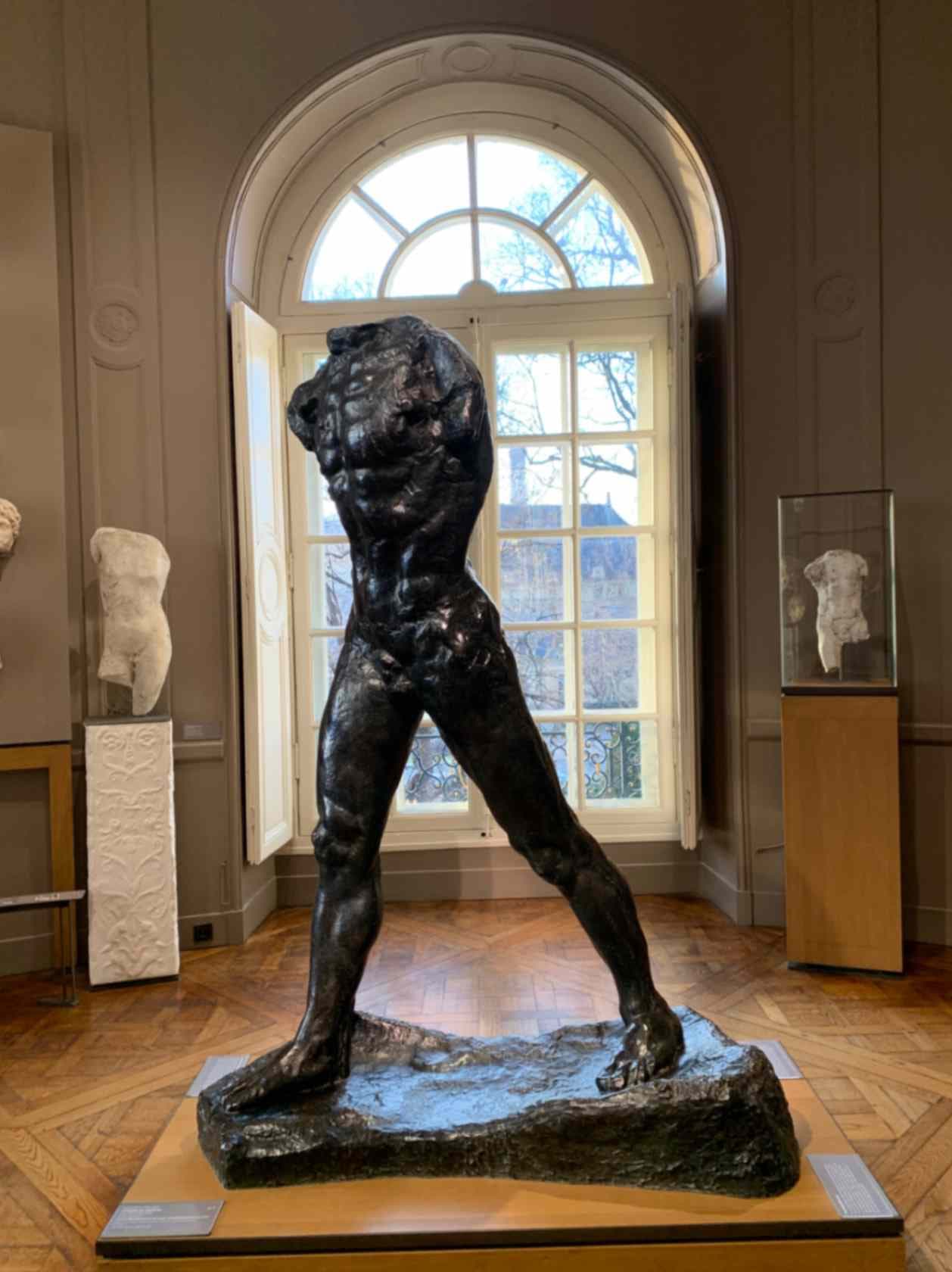 Rodin's The Walking Man Bronze Statue